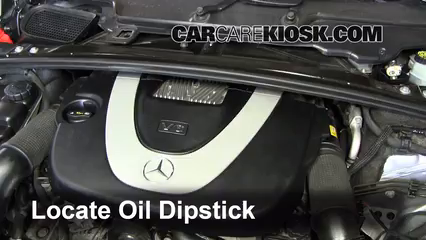 2010 Mercedes-Benz R350 4Matic 3.5L V6 Aceite Controlar nivel de aceite